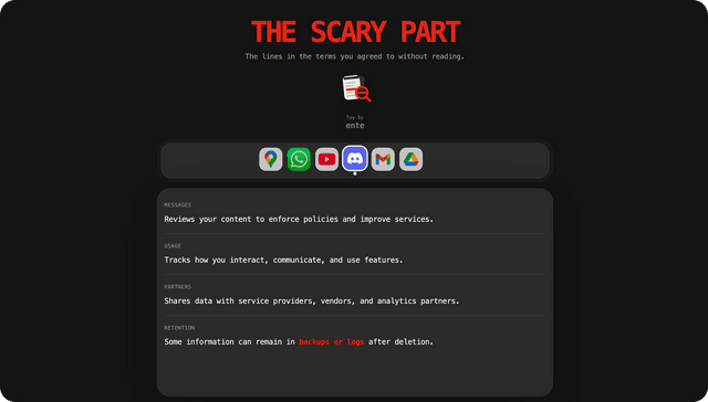 The Scary Part