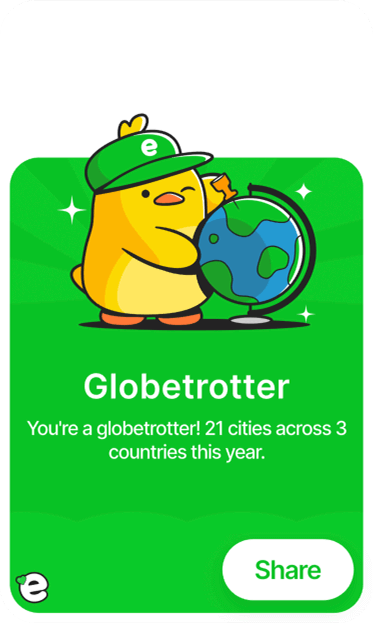 Globetrotter Ducky badge